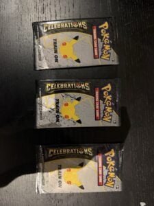 Pokemon TCG – 25th Anniversary Celebrations Booster Pack – New/Sealed