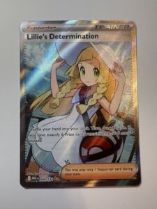 Pokémon TCG Mega Evolution Lillie’s Determination Full Art Trainer Card 169/132