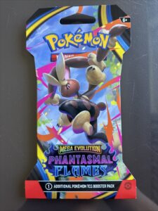 Pokemon TCG: Mega Evolution Phantasmal Flames Sleeved Booster Pack