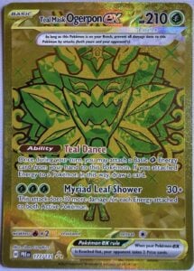 Pokemon TCG: Prismatic Evo. Teal Mask Ogerpon EX 177/131 Hyper Rare Full Art NM