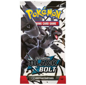 Pokemon TCG Scarlet & Violet Black Bolt 10 Card Booster Pack ONLY!!!