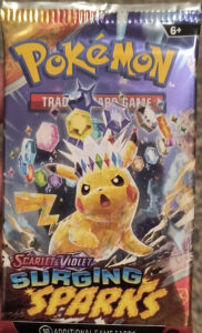 Pokémon TCG Surging Sparks Booster Pack 10 Cards English