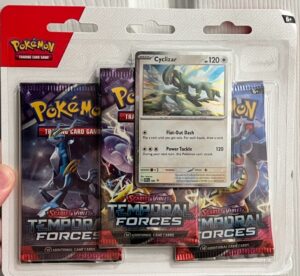 Pokémon TCG Temporal Forces 3-Pack Booster w/ Cyclizar Promo