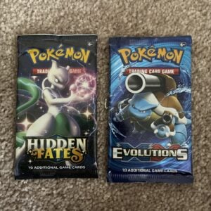 Pokémon TCG: XY- EVOLUTIONS Booster Pack & Hidden Fates Pack NEW/FACTORY SEALED