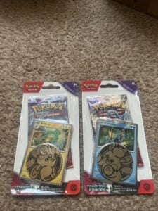 Pokémon TCGScarlet & Violet Temporal Forces Booster Pack Promo Two Blister Pack