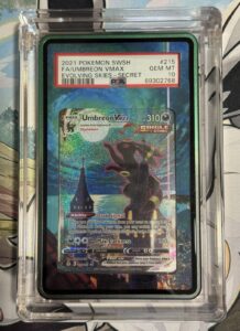 Pokemon Umbreon VMAX 215/203 Evolving Skies PSA 10 Moonbreon Alt Art/Secret Rare