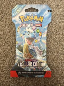 Sleeved Booster Pack – Pokémon TCG: Sv: Stellar Crown Expansion – Lapras ex