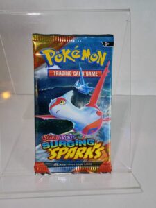 1x Pokemon Scarlet And Violet Surging Sparks Factory Sealed 10 Card Booster Pack