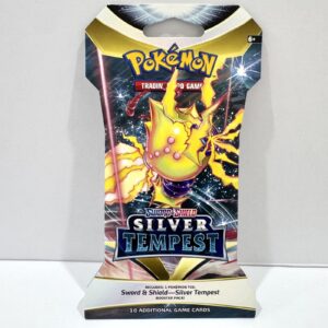 1x Sword & Shield Silver Tempest Sealed Pokemon Card Sleeved Booster Pack