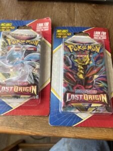 2 Pokémon TCG: Sword And Lost Origin Booster Pack X2 New Factory Sealed