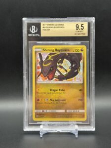 2017 Pokemon Shining Legends #56 Shining Rayquaza Holo BGS 9.5 GEM MINT