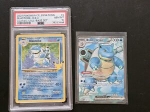 2021 POKEMON CELEBRATIONS CLASSIC COLLECTION #2 BLASTOISE-HOLO PSA 10 plus EX