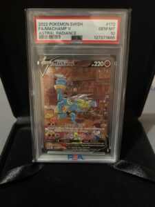 2022 Astral Radiance Machamp V Alt Art 172/189 Sword & Shield Holo PSA 10