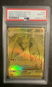 2026 POKEMON ASCENDED HEROES PSA 10 MEGA CHARIZARD Y EX MEGA HYPER RARE #294
