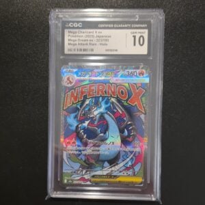 CGC 10 Mega Charizard X ex 223/193 Mega Dream ex Holo Japanese 2025