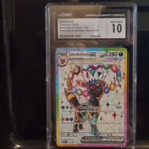 CGC 10 Umbreon GX #176 Black Star Promos Full Art Promo Holo 2021
