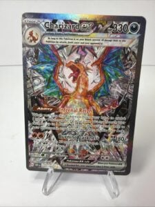 Charizard ex Ultra Rare Full Art Holo Obsidian Flames Pokémon 223/197