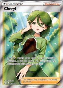 Cheryl (Full Art) Holo Ultra Rare SWSH05: Battle Styles 159/163 NM
