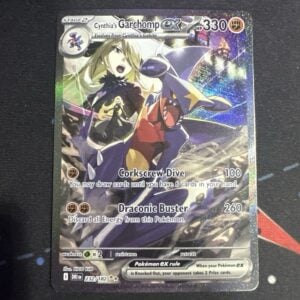 Cynthia’s Garchomp ex 232/182 Secret Rare Full Art Holo HP 330 English