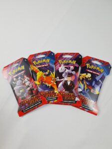 Destined Rivals Sleeved Booster Pack Complete Art Set Of 4 Packs Fast Shipping