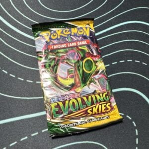 Evolving Skies Booster Pack – Rayquaza Artwork – New & Sealed – Pokemon TCG