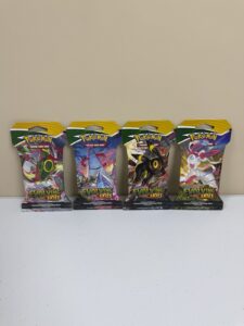 Evolving Skies Sleeved Pokemon Booster Pack Complete Full Art Set NEW SEALED