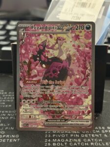 Fezandipiti ex 288/217 SIR Special Illustration Rare Full Art Holo Eng 210 HP