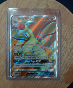 Flygon GX 218/236 SM Cosmic Eclipse Ultra Rare Full Art Holo English 240 HP 2019