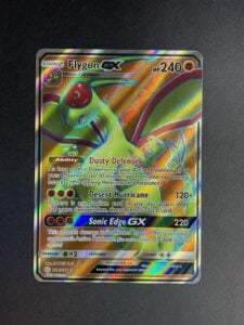 Flygon GX Full Art 218/236 2019 Sun & Moon Cosmic Eclipse Pokemon Card NM+