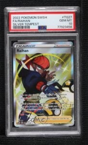 Full Art – Raihan Pokémon Sword & Shield Silver Tempest Trainer Gallery #TG27