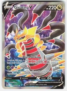 Giratina V (Full Art) Holo Ultra Rare SWSH11: Lost Origin 185/196 NM
