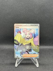 Iono 124 – Pokemon SV Scarlet & Violet Black Star Promo Full Art Trainer Holo NM