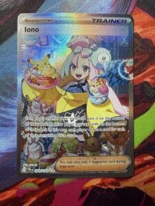 Iono 269/193 Paldea Evolved Ultra Rare Full Art Holo Trainer English 2023