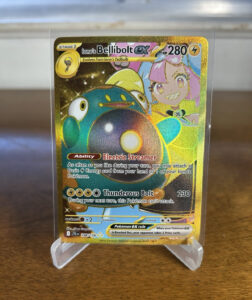 Iono’s Bellibolt ex SV09 Journey Together 188/159 Full Art Holo Hyper Rare ENG