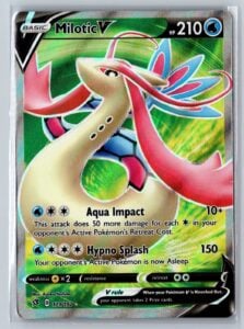 Milotic V (Full Art) 179/192 Holo SWSH02: Rebel Clash LP