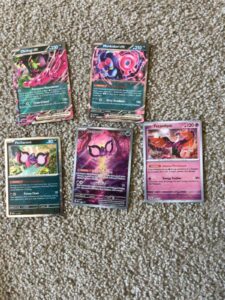 Monkidori Ex, Okidogi EX, Fezendipity, full art Pecherunt, promo Pecherunt