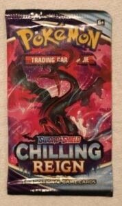 NEW SEALED Pokemon Cards Sword & Shield: Chilling Reign – BOOSTER PACK 10 Cards