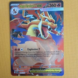 Nintendo Mega Charizard Y EX 022/217 XY Full Art Holo EN Double Rare 360HP