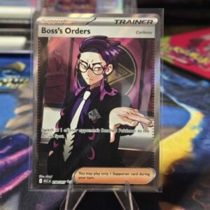 Nintendo Pokémon TCG Boss’s Orders (Corbeau) 256/217 UR Full Art Holo EN