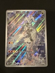 N’s Reshiram 167/159 Illustration Rare Full Art – Journey Together