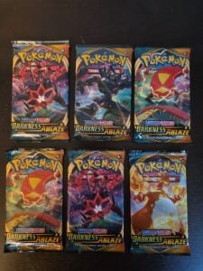 POKEMON TCG! 6x SWSH Darkness Ablaze BOOSTER PACK SEALED BRAND NEW