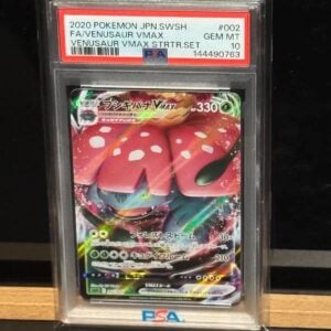 PSA 10 Venusaur VMAX Pokemon Card Japanese Gigantamax Holo Rare