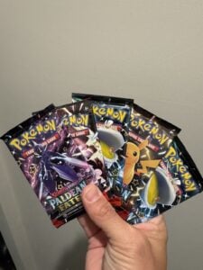 Paldean Fates Booster Pack X 25 random art Pokemon factory sealed ships fast