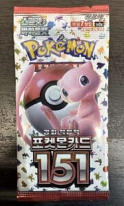 Pokémon 151 Korean Booster Pack Scarlet & Violet