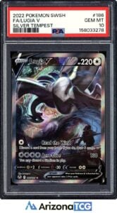 Pokemon 2022 Lugia V 186/195 Alt Art Silver Tempest GEM MINT PSA 10