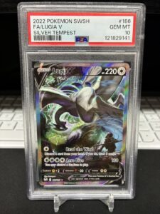 Pokemon 2022 Lugia V 186/195 Alt Art Silver Tempest GEM MINT PSA 10