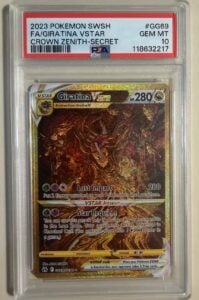 Pokemon 2023 Crown Zenith Galarian Gallery Giratina VSTAR GG69/GG70 PSA 10