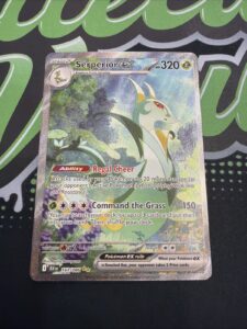 Pokemon Black Bolt Serperior EX SIR Special Illustration Rare 164/086 English
