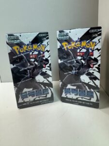 Pokemon Card Scarlet&Violet Expansion Pack Black Bolt Booster box sv11B Korean