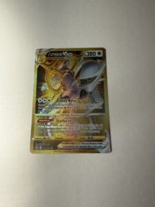 Pokemon Card TCG – Arceus VSTAR 184 Secret Rare Gold Brilliant Stars Near Mint
